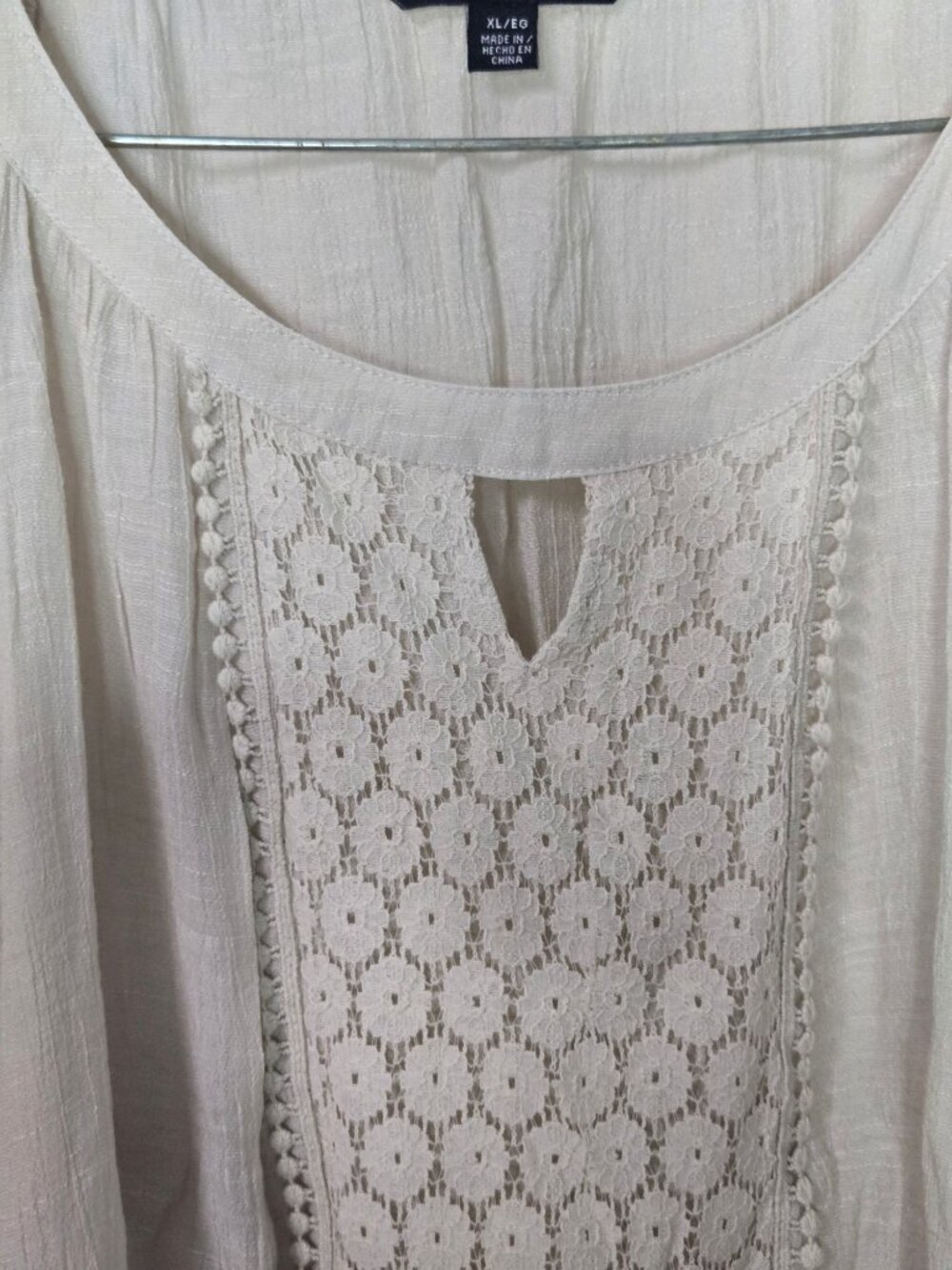 Women's Zac & Rachel Boho Blouse Flowy Hippy Top - Picture 3 of 9